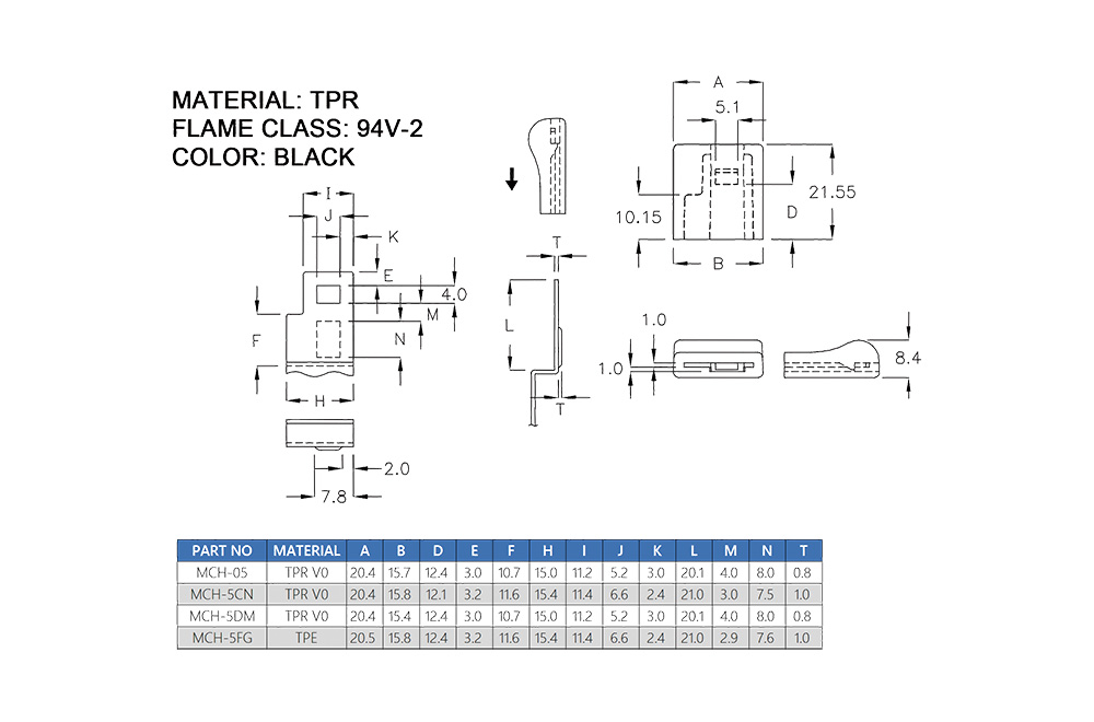 Plastic Handle HCH-05